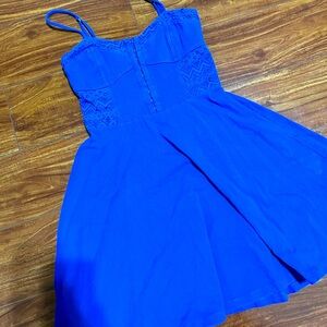 Aéropostale’s Pretty , size S royal blue lace dress
